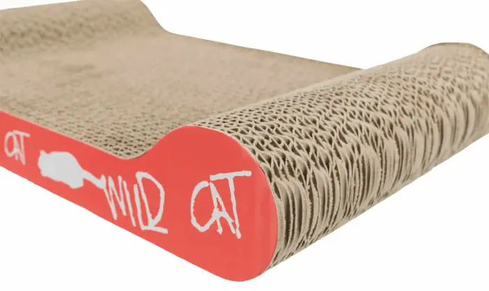 Nagu asināmais : Trixie Wild Cat scratching cardboard, 41 × 7 × 24 cm, orange Foto 2