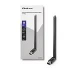 Qoltec Wireless adapter WiFi USB with antenna | standard N Фото 6