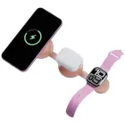Wireless charger Bazic GoMag Trio 2 3in1 15W magnetic for iPhone/Watch/AirPods pink Фото 4