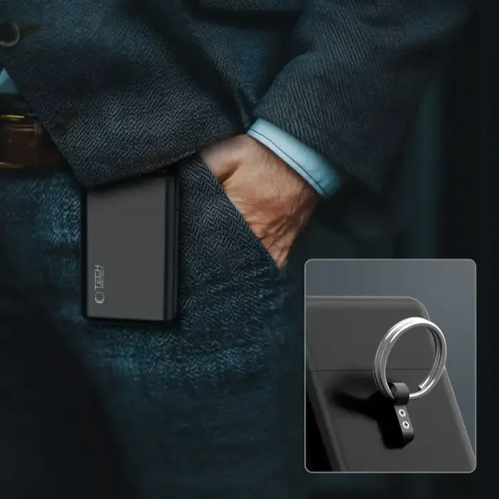 KLATKA FARADAYA TECH-PROTECT KLR200 METAL KEYLESS RFID SIGNAL BLOCKER CASE BLACK Foto 7