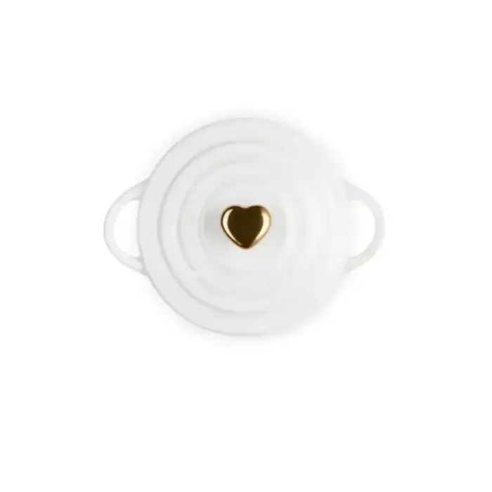 Mini Cocotte stoneware dish Ø10cm white Photo 3
