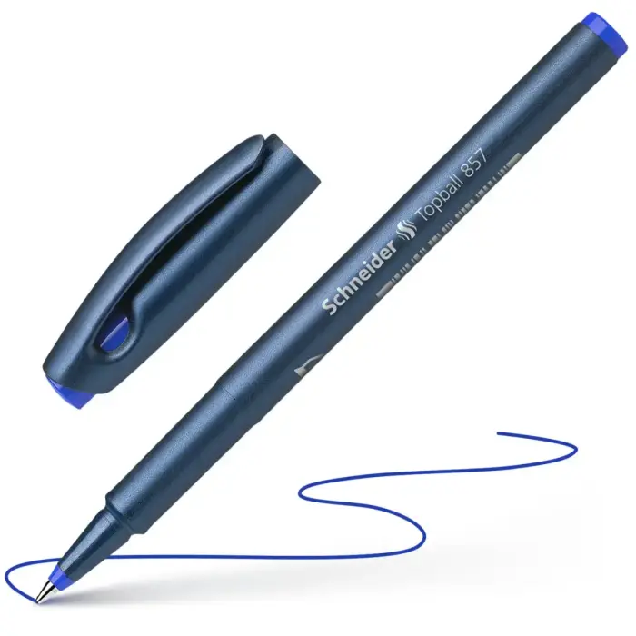 Pildspalva rolleris SCHNEIDER TOPBALL 857, zila Foto 2