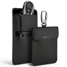 KLATKA FARADAYA TECH-PROTECT KLR400 POUCH KEYLESS RFID SIGNAL BLOCKER CASE BLACK/BLACK Foto 1