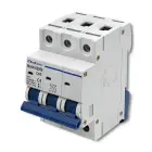 Qoltec Overcurrent Circuit Breaker C63 | Fuse | AC| 63A | 3P Photo 1