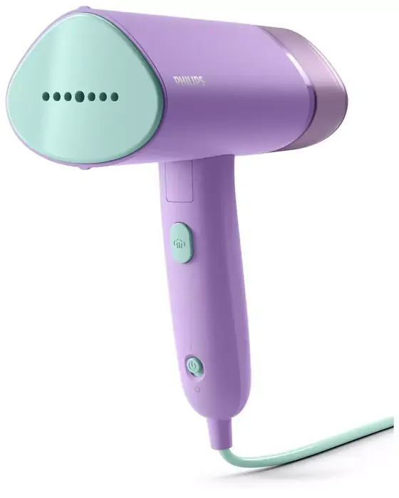 PHILIPS rokas tvaika gludināšanas ierīce, 1000W, violets Foto 5