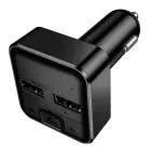 Borofone Transmitter FM BC63 Selecto MP3, Bluetooth - 2xUSB - black Foto 5