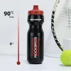 Rockbros 750 ml Bike Bottle - Transparent Black with Red Mouthpiece Photo 8