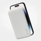 Wozinsky ārējais akumulators (powerbank) Li-Po 10000mAh 2 x USB balts (WPBWE1) Foto 11