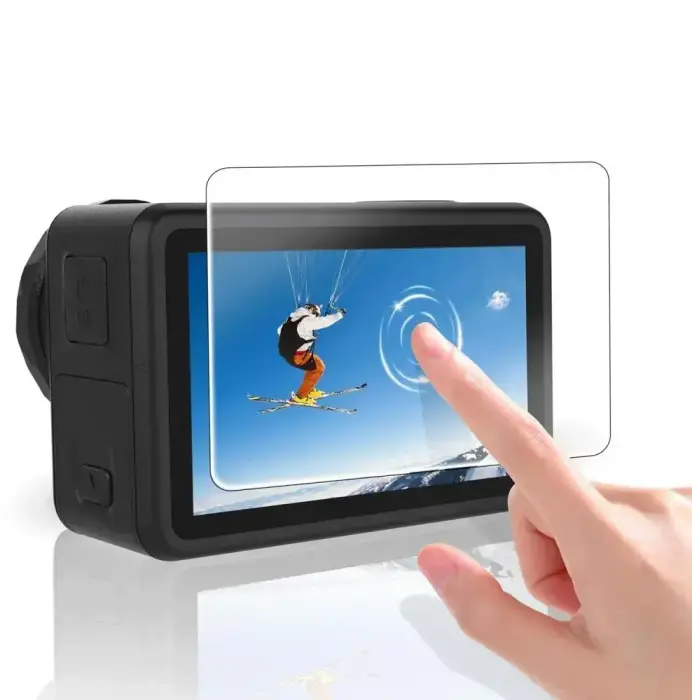SZKŁO HARTOWANE TECH-PROTECT GLASS FIT+ 2-SET DJI OSMO ACTION 6 CLEAR Фото 3