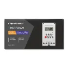 Qoltec Electronic timer PC0629 for DIN rail | LCD Foto 16
