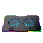 Wozinsky WDCX-A26 NitroCool RGB Gaming Laptop Cooling Pad - Black Photo 2