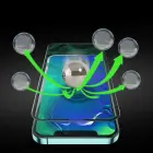 Bestsuit 6in1 set for iPhone 13 mini case | tempered glass flexi | back housing protector film | camera lens tempered glass | cloths | aplicator (D30 Buffer) Фото 9