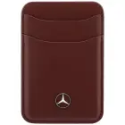 Magnetic Card Wallet Mercedes Leather red Foto 1