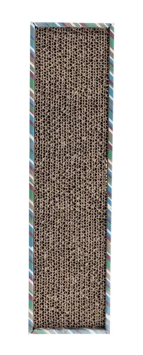 Nagu asināmais : Trixie Scratchy scratching cardboard, 48 × 5 × 13 cm, multi coloured Foto 2
