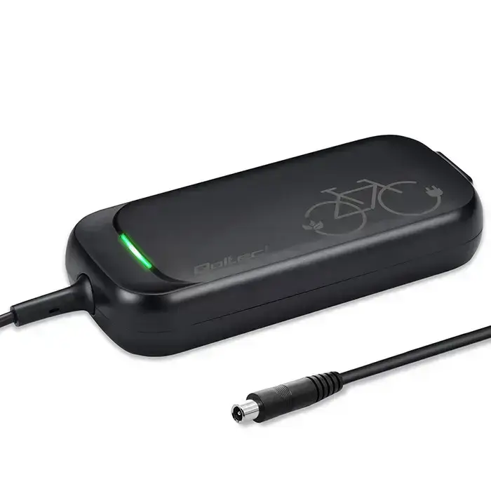 Qoltec Fast Charger for e-bike, electric scooter XIAOMI 36V | 42V | 2A | 8.0*8.0mm | water resistant + power cable Фото 14