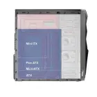 Case Midi ATX Akyga AK939BL 2x USB 2.0 black w|o PSU Foto 11