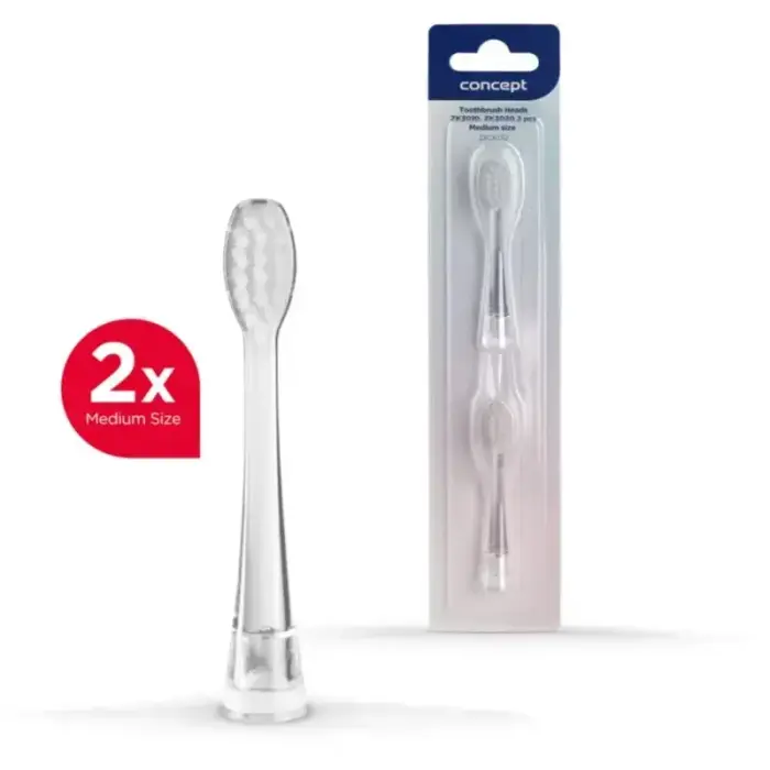 Concept Replacement Heads for Children's Toothbrushes ZK3010, ZK3020 Medium ZK0032 2pcs Foto 6