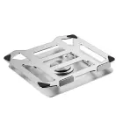 Wozinsky WDCX-X19-AB HardStand 360° Rotation Laptop and Tablet Stand - Silver Foto 5