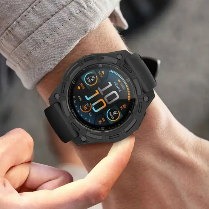 TECH-PROTECT DEFENSE AIR GARMIN FENIX 8 (47 MM) BLACK Photo 3