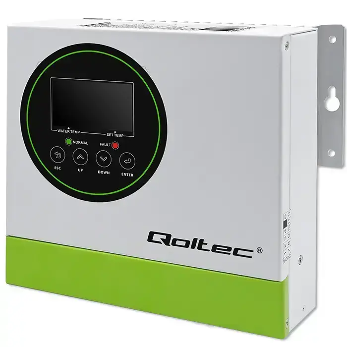 Qoltec Solar Inverter for water heating ECO Solar Boost | MPPT | BYPASS | LCD | 4kW Photo 8