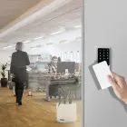 Qoltec Code lock MIMAS with RFID reader Code | Card | key fob | Doorbell button | IP68 | EM Фото 5