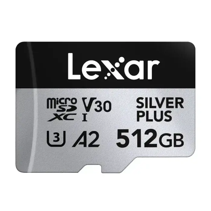 Karta pamięci Lexar High-Performance Silver Plus microSDXC 512GB + adapter Фото 2