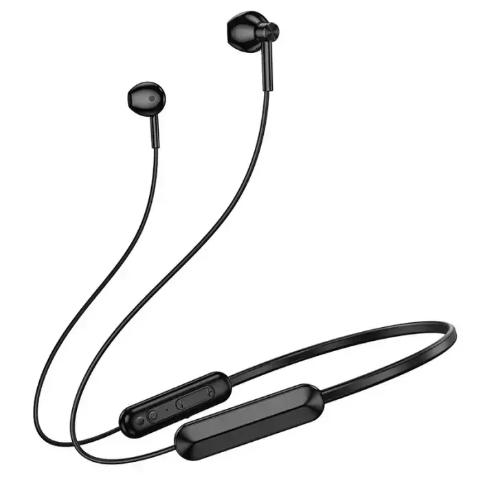 Borofone Sports earphones BE70 Light bluetooth black (damaged packaging) Foto 2