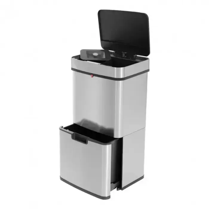 Waste sorting system Öko Vario XL / 2x25L / stainless steel  Photo 5