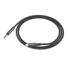 Cable AUX Jack 3,5 mm to Lightning Hoco 1 m UPA19 black Photo 2