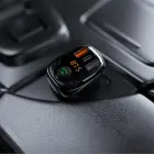 Rock Transmiter FM B301 MP3, Bluetooth - 2xUSB + Type C + micro SD - 36W black Фото 8