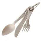 Tourist tableware and cutlery SET for 2 people. Photo 6