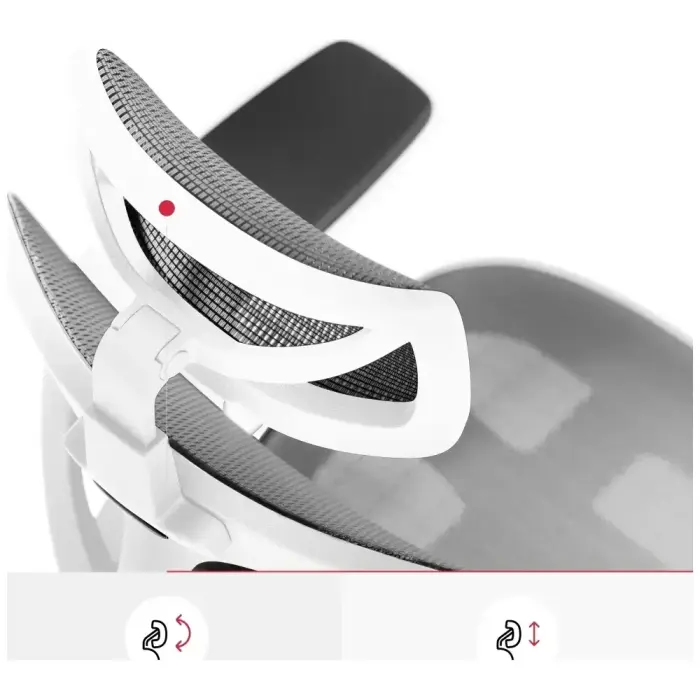 Ergonomic chair Diablo Chairs V-Basic white-gray Фото 6