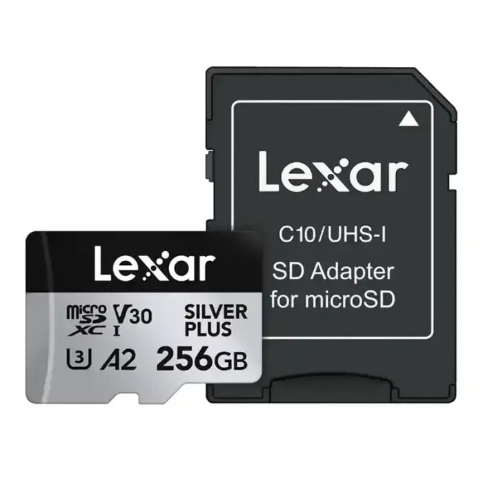 Karta pamięci Lexar High-Performance Silver Plus microSDXC 256GB + adapter Фото 7