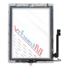 MUSTTBY Touch screen + back sticker + Home for iPAD 4 (white) Фото 2