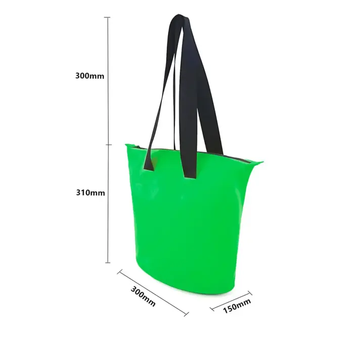 11L PVC waterproof bag - green Foto 2