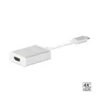 Fusion Multimedia Adapter Type-C to HDMI (4K @ 30Hz, 1080P @ 60Hz) Sudraba Foto 1