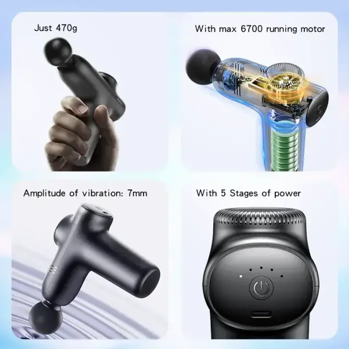Yesido Massager MG01 Massage Gun black Photo 4