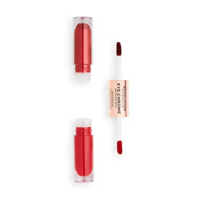 Makeup Revolution, Eye Chrome, Liquid Eyeshadow, Adore, 4.4 ml Foto 2