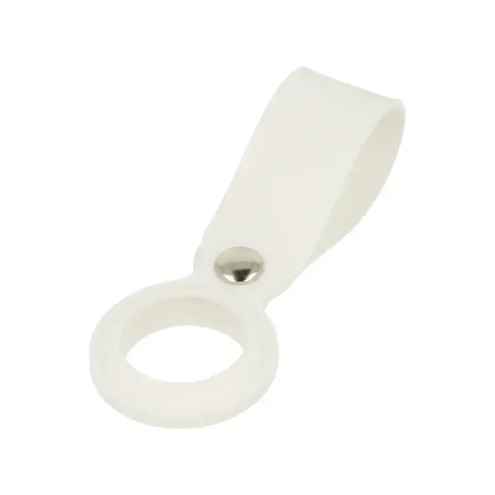 Silicone loop for Airtag white Foto 3