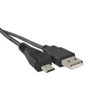 Qoltec USB cable A male | Micro USB B male | 1m Photo 1