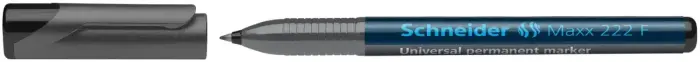 Noturīgais marķieris SCHNEIDER kodoskopa plēvēm OHP Maxx 222F, 0.7mm, melns Фото 5