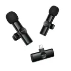 Borofone Lavalier wireless microphone BFK16A Winner Lightning black - 2 pieces Photo 5