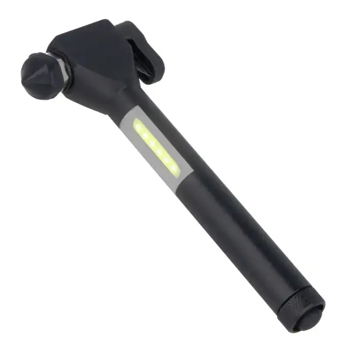 Forever Light LED flashlight EMERGENCY with hammer and magnet 2xAAA COB FLF-03 Photo 2