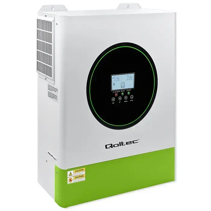 Qoltec Hybrid Solar Inverter Off-Grid 11000W | 160A | 48V| MPPT | BMS | AGM GEL LiFePO4 | Sinus | Wi-Fi option | Power factor 1.0  Фото 12