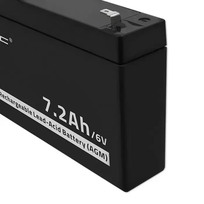 Qoltec AGM battery | 6V | 7.2 Ah | Maintenance-free | Efficient| LongLife | for toys, vehicles Фото 4