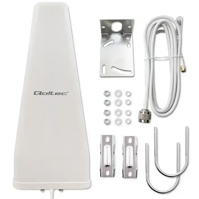 Qoltec 4G LTE DUAL antenna | 14dBi | omnidirectional | outdoor Foto 7