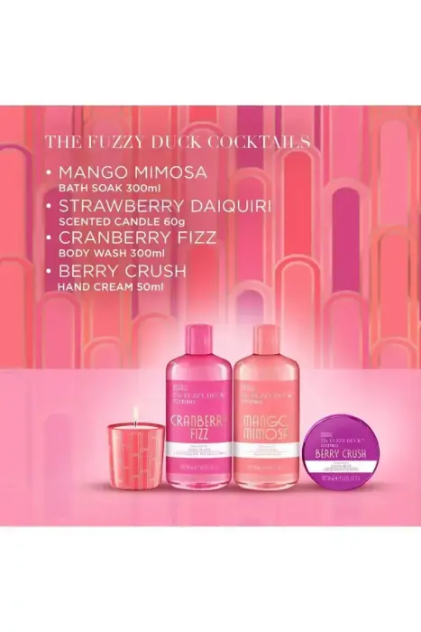 Debenhams the Fuzzy Duck Cotswold Cocktails Luxury Candlelit Bathing Gift Set Фото 7