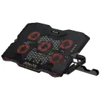 XTRIKE ME Laptop Cooling Pad with Built-in Phone Holder FN-813 Black Photo 2