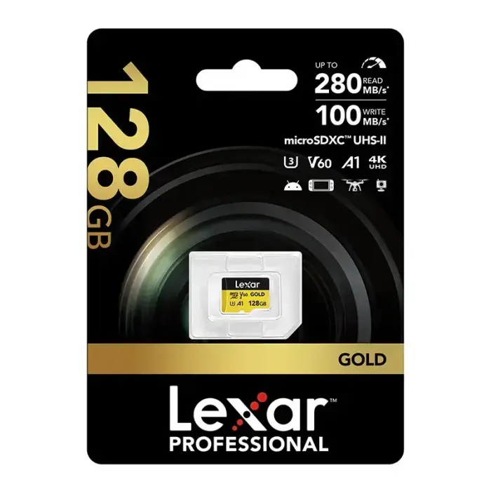 Memory card Lexar GOLD microSDXC 128GB Фото 5