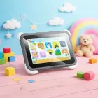 Tablet for kids 7,0" 4GB/32GB Hoco HD Wi-Fi Android 12 A16 gray Фото 6